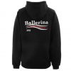 Ballerina hoodie back