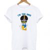 Duck Hodges I’m The Boss White t shirt