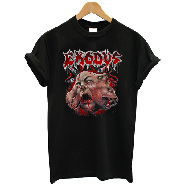 Exodus Black Unisex t shirt