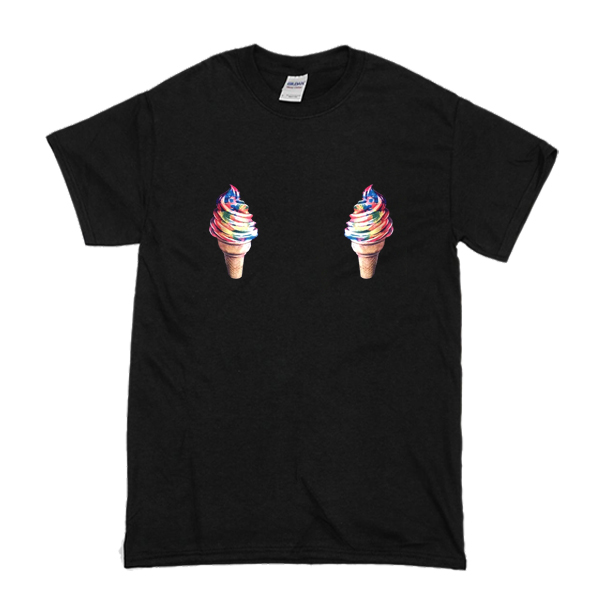 Ice Cream Boobs t shirt