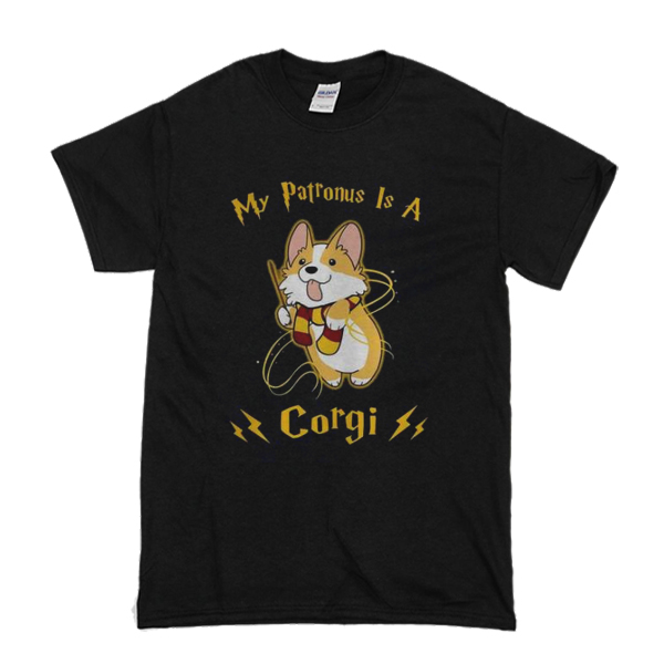 My Patronus Is A Corgi t shirt