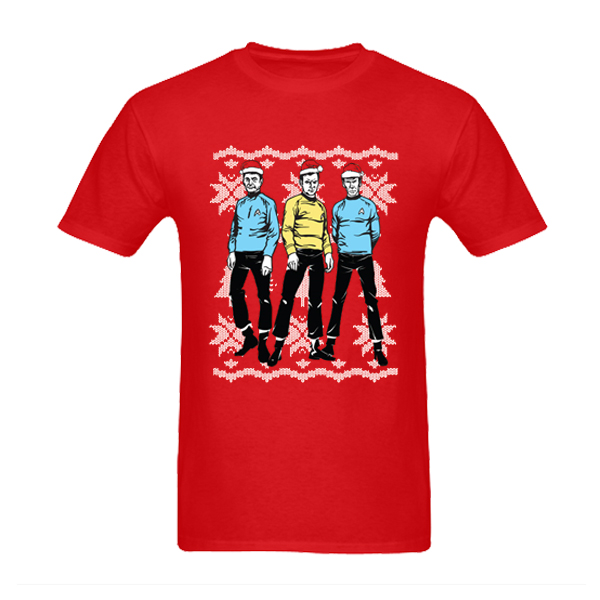 Star Trek Christmas t shirt