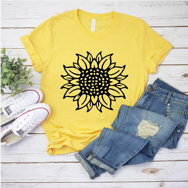 Sunflower Yellow t shirt