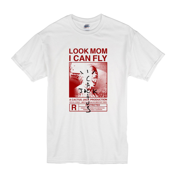 Travis Scott Look Mum I Can Fly t shirt