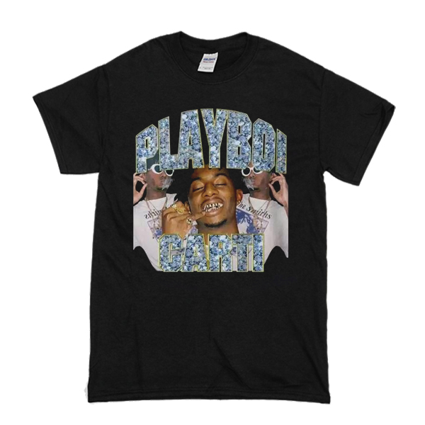 Vintage Rapper Playboy Carti Icy t shirt