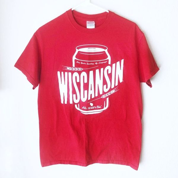 Wiscansin Cans t shirt