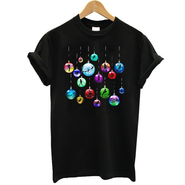 Peter Pan Ornaments Christmas In Disney t shirt