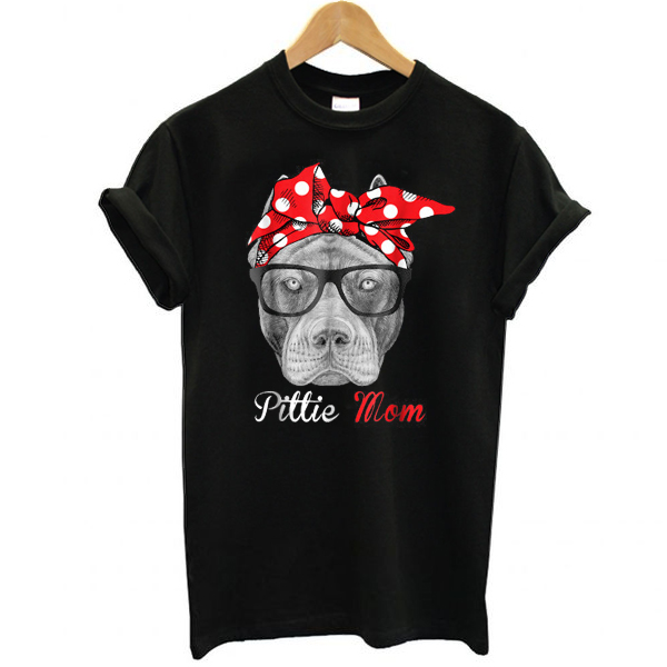 Pittie Mom t shirt