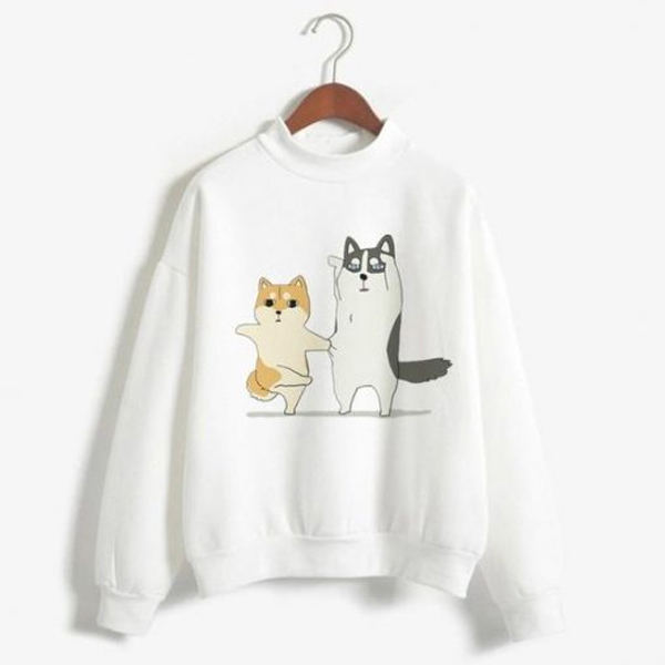 Shiba Inu Woman sweatshirt