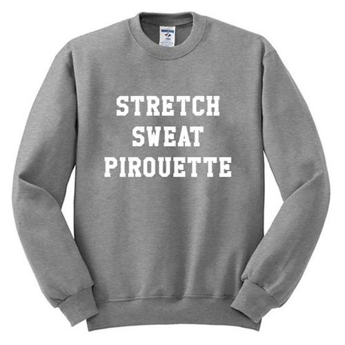 Stretch Sweat Pirouette sweatshirt