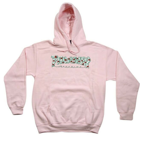 Thrasher Rose pink hoodie