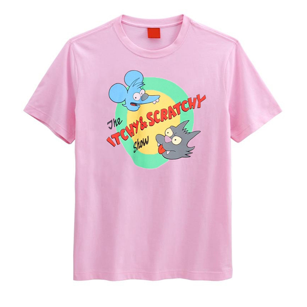 the itchy and scratchy show t shirt