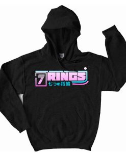 Ariana Grande 7 Rings Logo hoodie