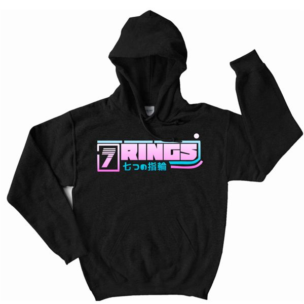 Ariana Grande 7 Rings Logo hoodie