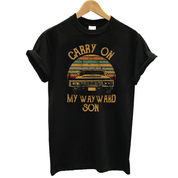 Carry On My Wayward Son t shirt