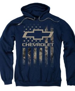 Chevrolet Camo Flag Pullover hoodie