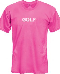 Golf – Pink t shirt