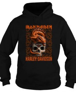 Iron Maiden Harley Davidson hoodie