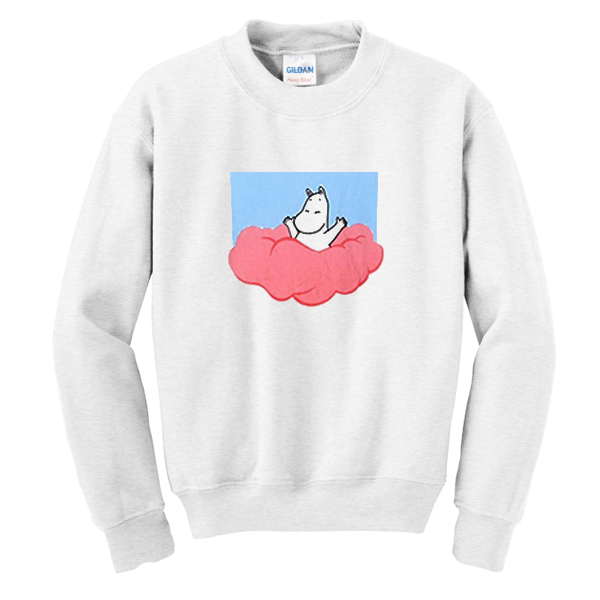 Moomin on Clouds sweatshirt