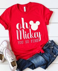 Oh Mickey t shirt