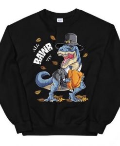 T-Rex Rawr sweatshirt