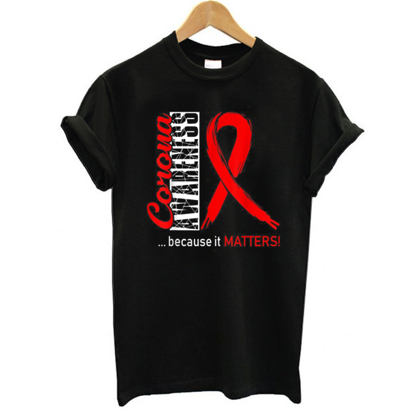 Virus Corona Awareness Because It Matters t shirt