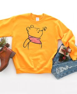 Winnie The Pooh Sketch sweatshirt