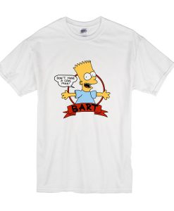 bart simpson don't have a cow man t shirt