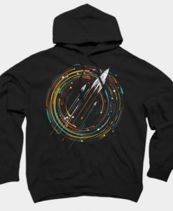 explore the stars hoodie