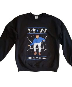 1-800 Hotline Bling Ugly Christmas Drake sweatshirt