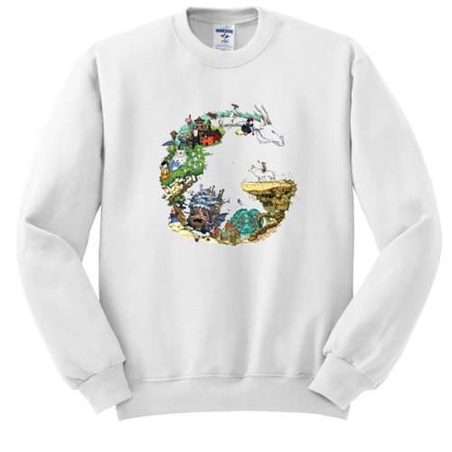 Dragon Studio Ghibli sweatshirt