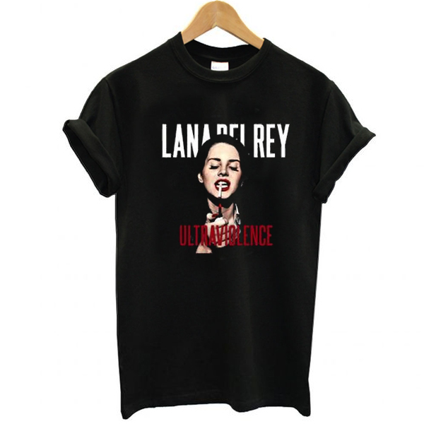 Lana Del Rey Ultraviolence t shirt black