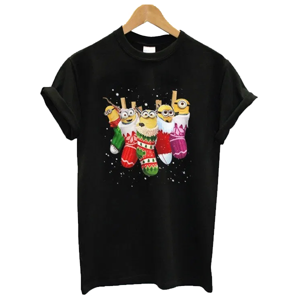 Minions Christmas t shirt