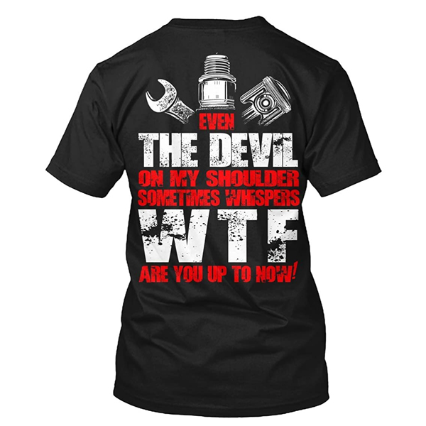 The Devil Mechanic t shirt back