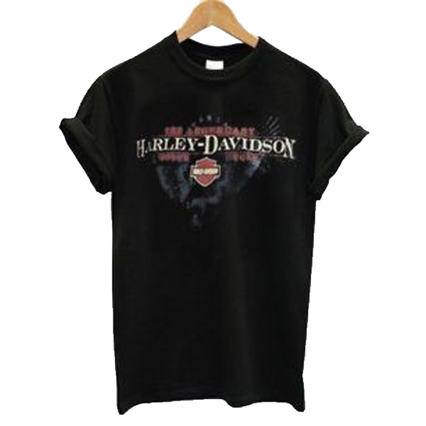 The legendary harley davidson t shirt