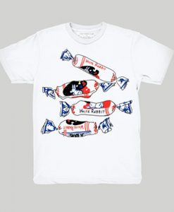 White Rabbit Candy t shirt