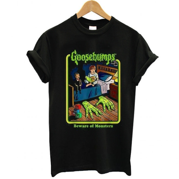 Authentic Goosebumps Bedtime Retro Scary t shirt