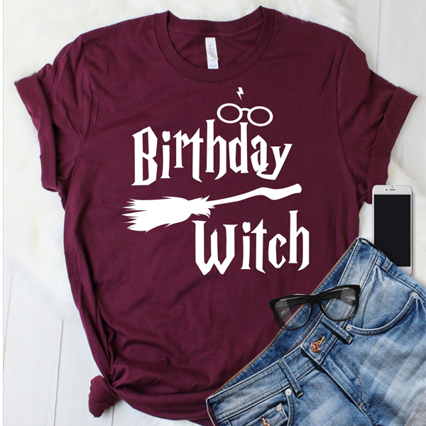 Birthday Witch t shirt