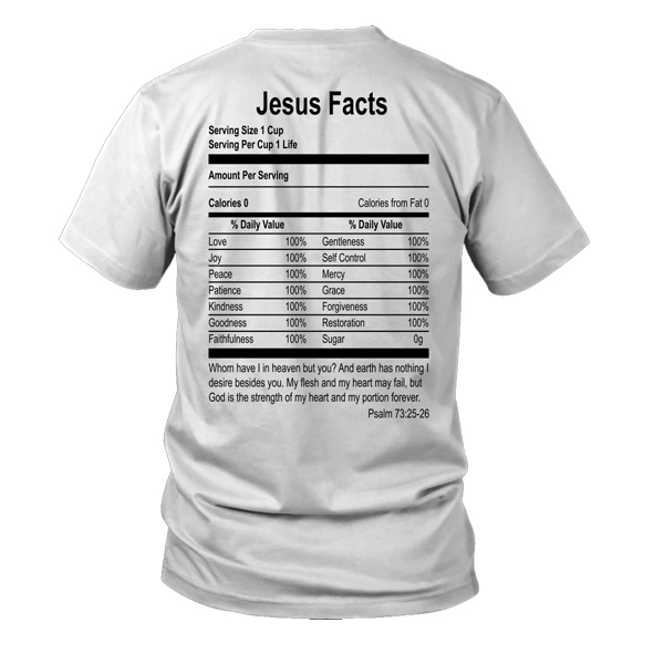 Jesus Facts t shirt