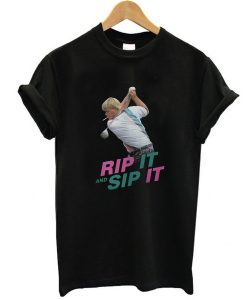 John Daly Rip It And Sip It t shirt