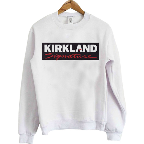 Kirkland Signature sweatshirt