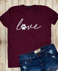 Love Paw Tee t shirt