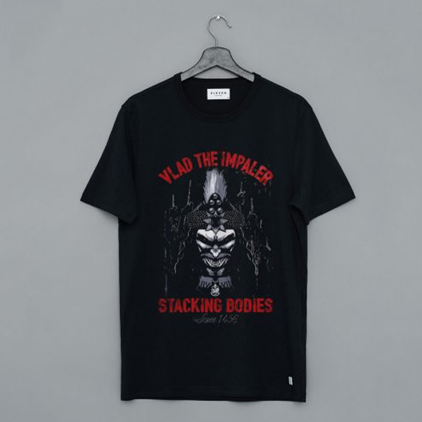 Vlad The Impaler Stacking Bodies Since 1456 t shirt