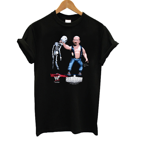 Celebrity Deathmatch Stone Cold t shirt