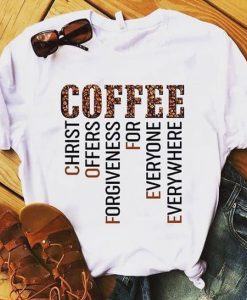 Coffee tshirt