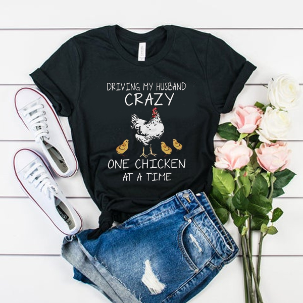 DRIVING MY HUSBAND CRAZY t shirt