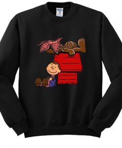 Peanut Eleven Demogorgon Stranger Things Pullover sweatshirt