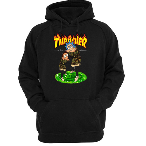 Rick and Morty Thrasher hoodie