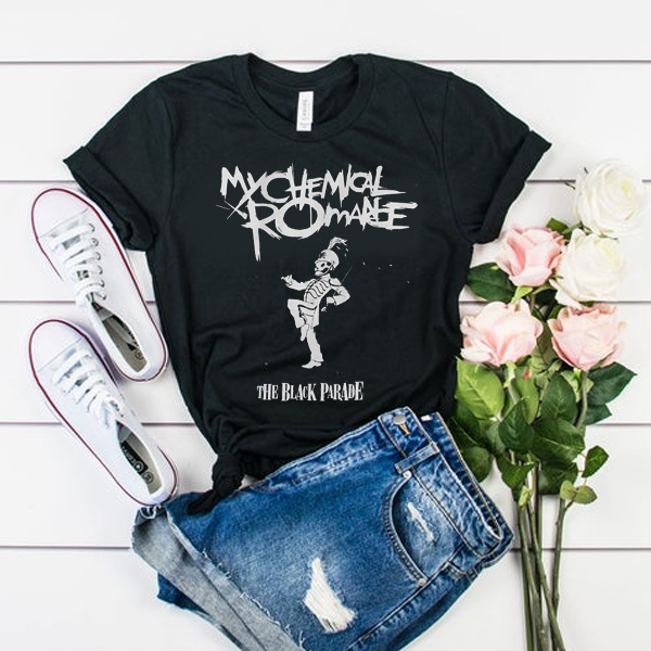 my chemical romance Parade t shirt black