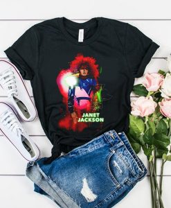 Janet Jackson Metamorphosis Portrait t shirt